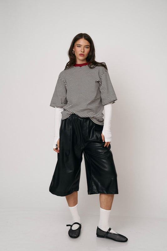 חולצת סיאנה - שחור