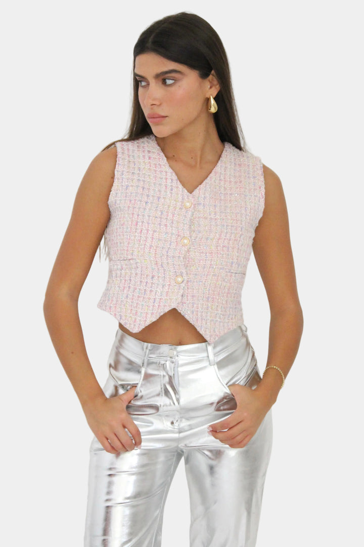 וסט קוקו- ורוד