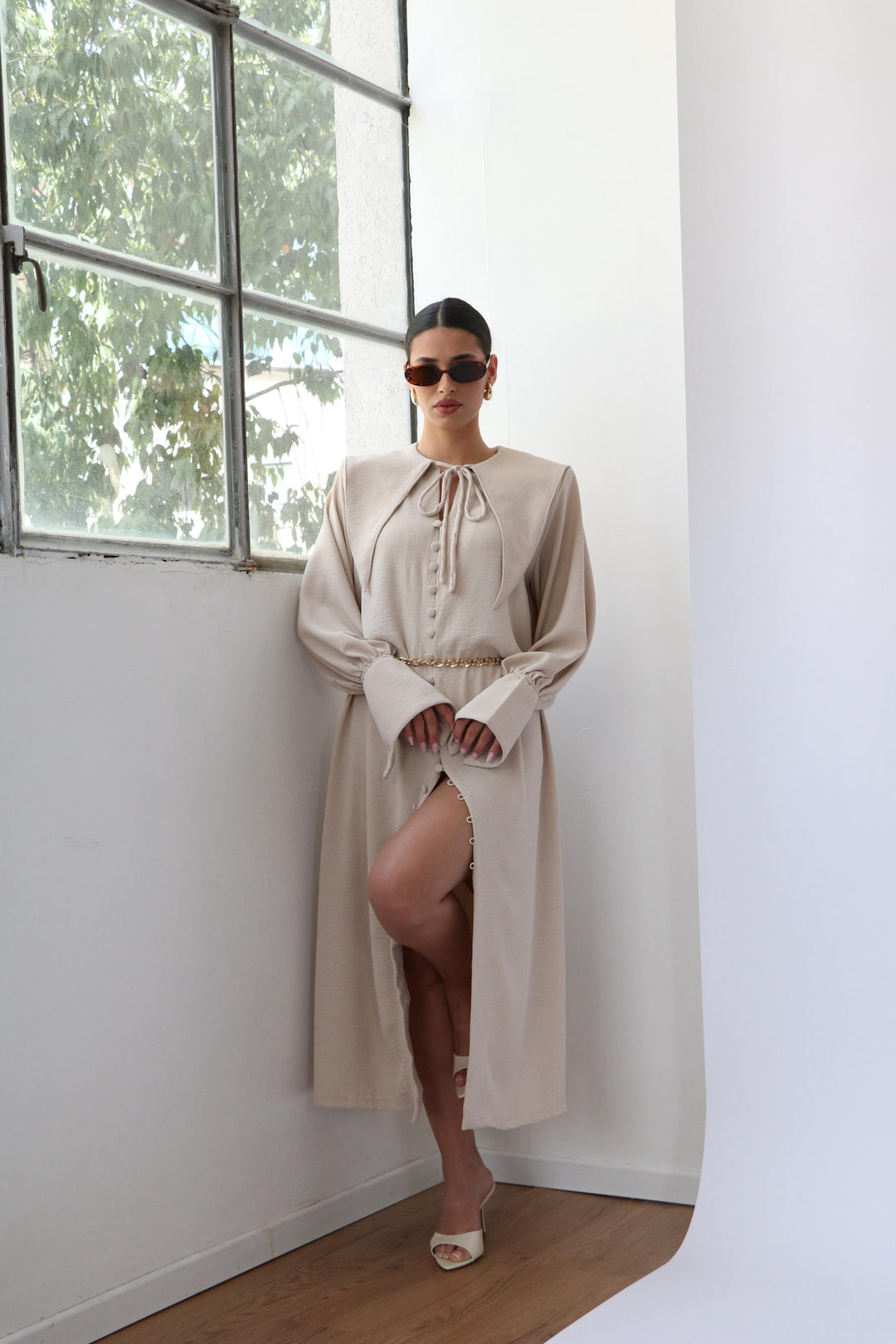 שמלת נילה - ורוד