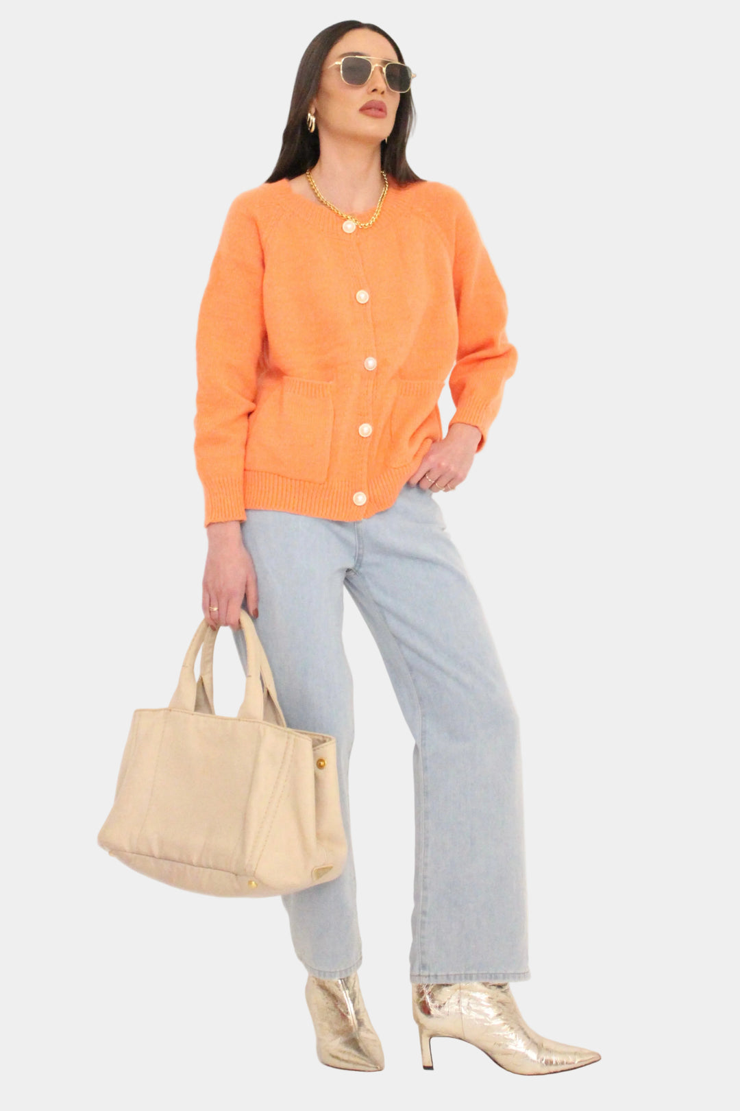 סוודר יוהן - אפרסק