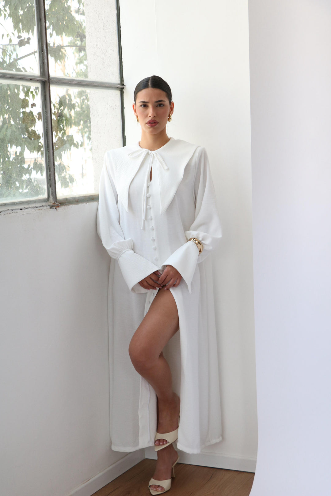 שמלת נילה - ורוד