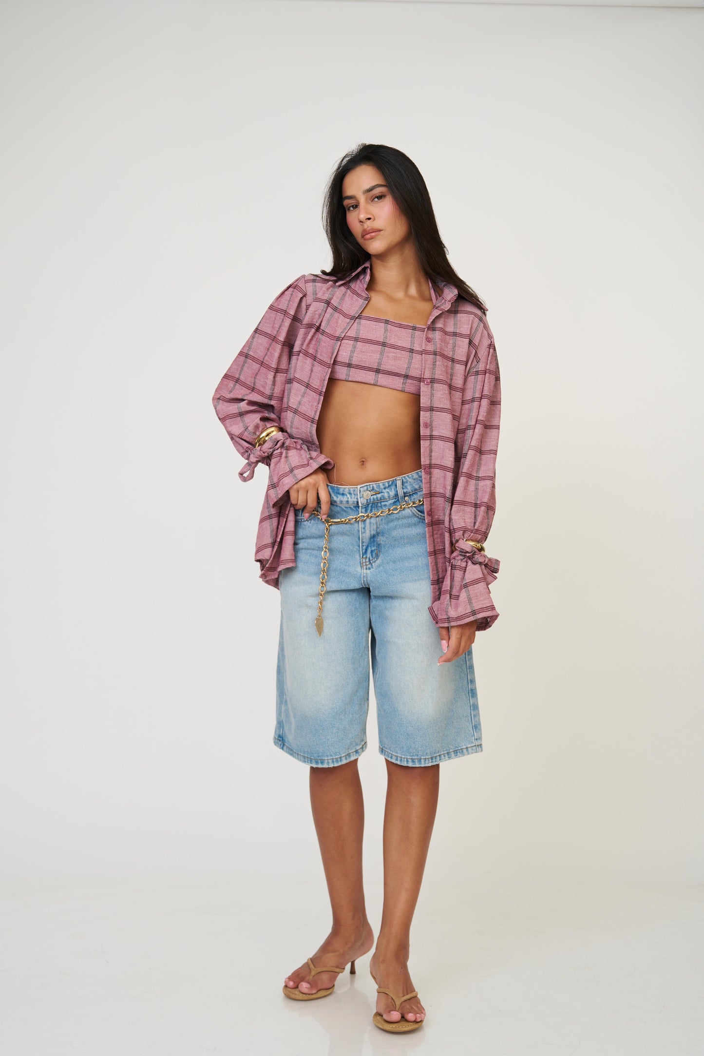 מכופתרת אניטה - אדום