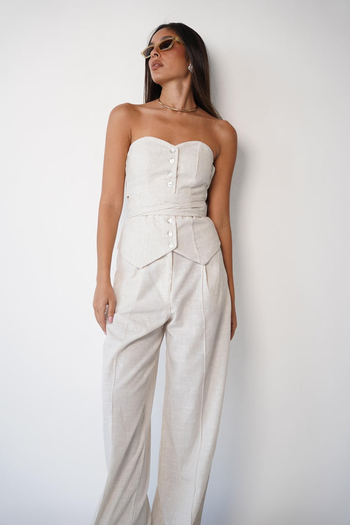 ⁨⁨חליפת טופ מחוך גליה - ניוד