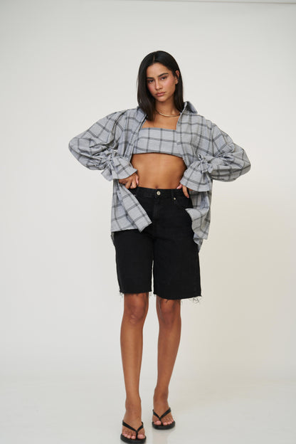 מכופתרת אניטה - אדום