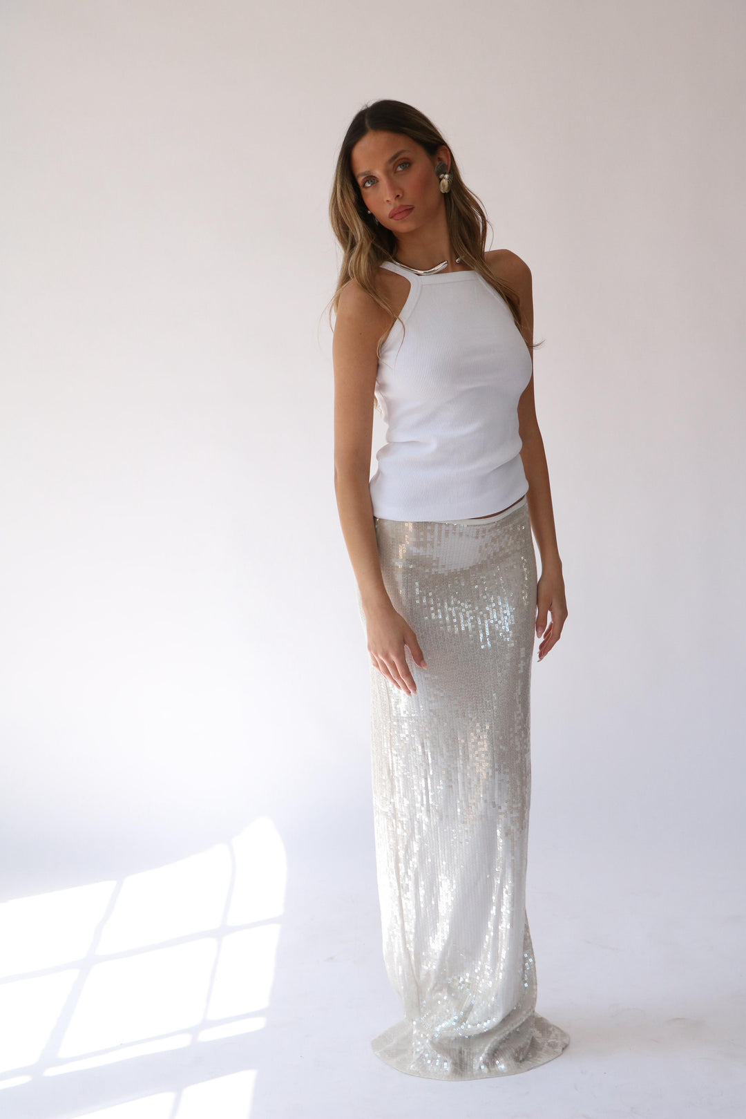 חצאית פייטו -שחור