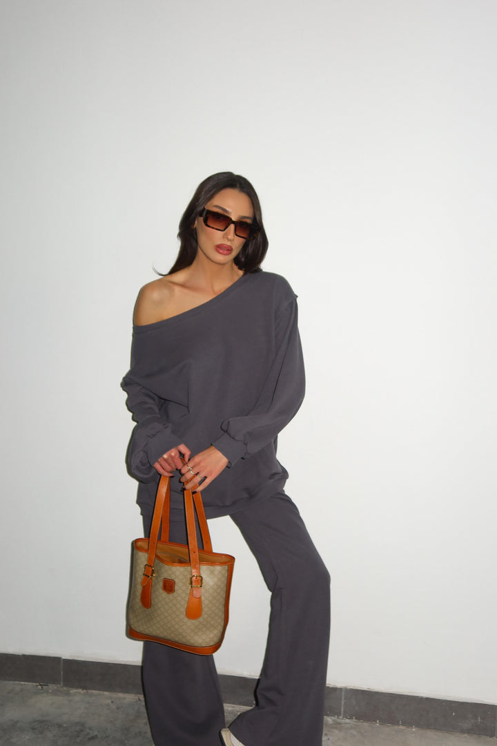 חצאית פאייטים מנדי - מנומר