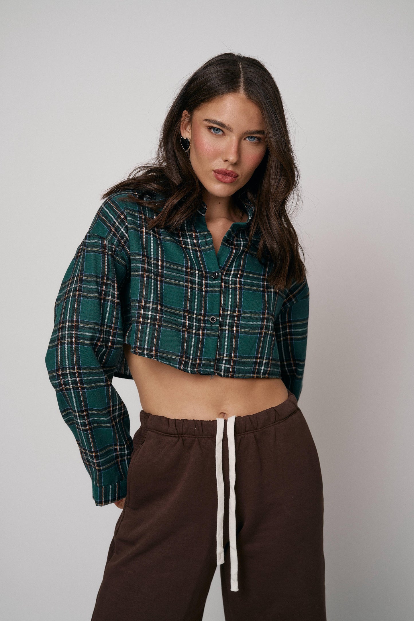 חולצת מוניק  - חרדל