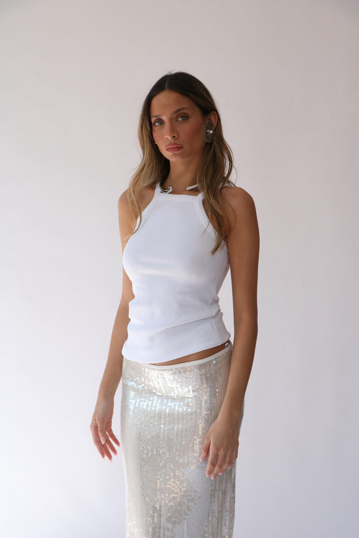 חצאית פייטו -שחור