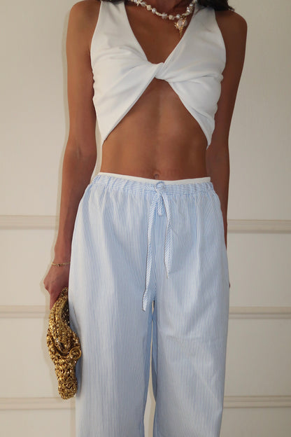 מכנסי פסים - ורוד EXCLUSIVE