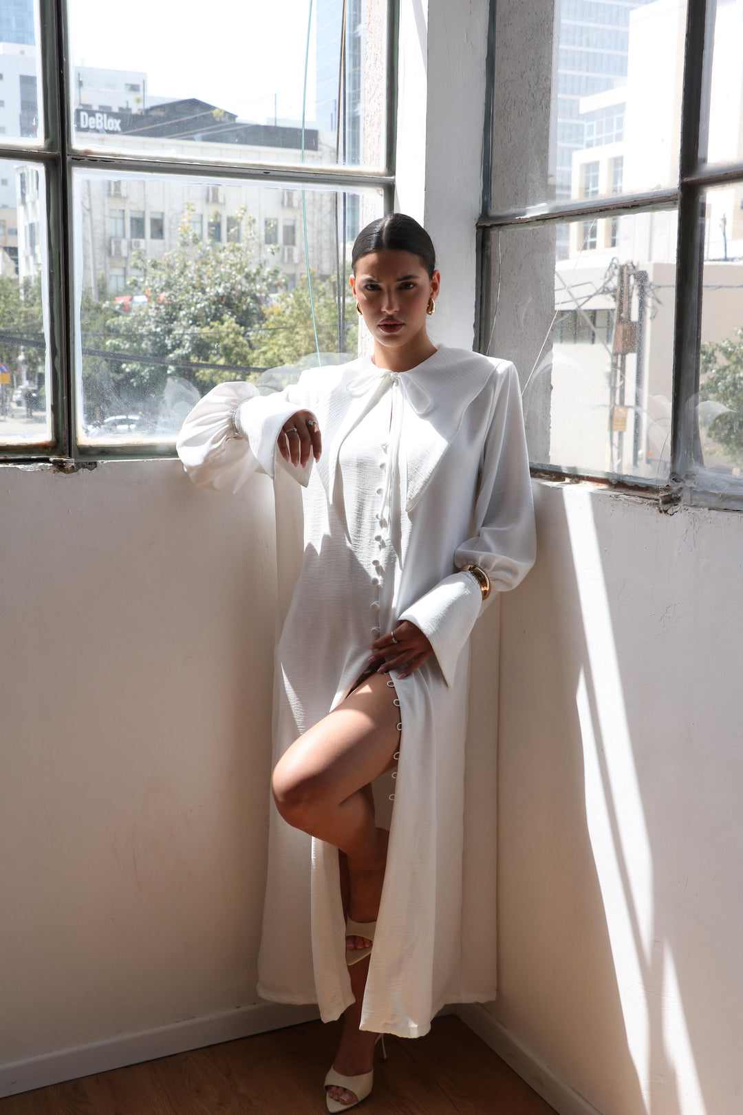 שמלת נילה - ורוד