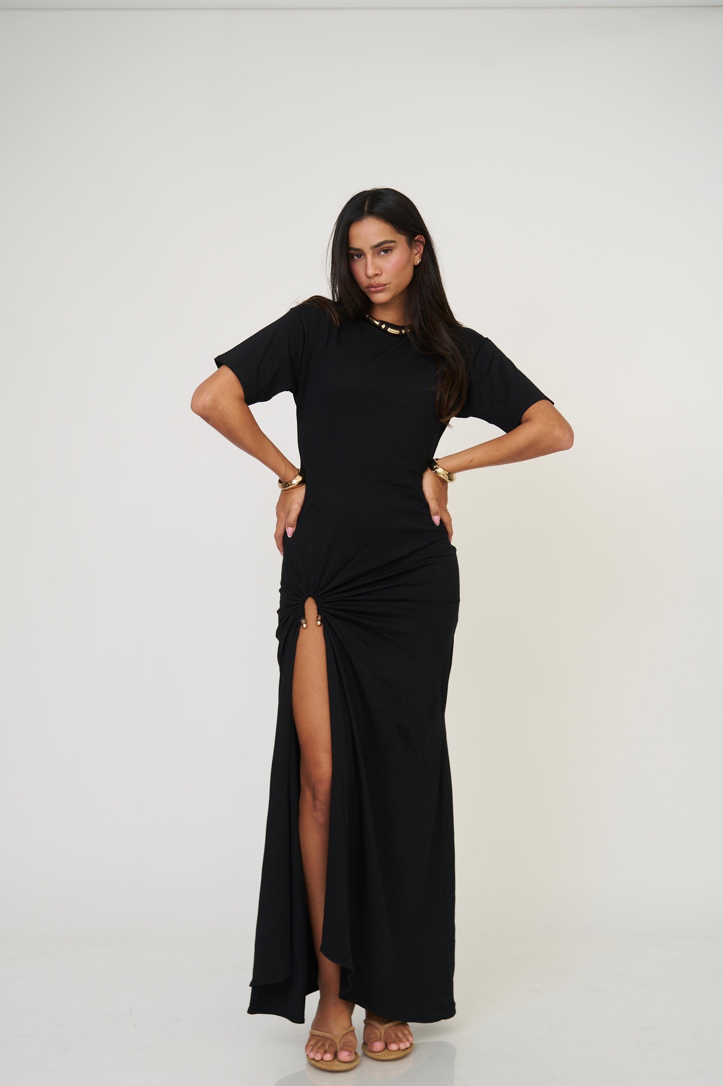 שמלת איימי - שחור