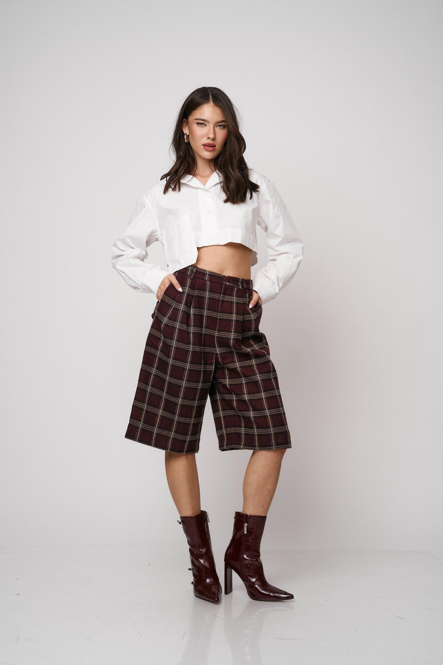 מכנסי ברמודה לונה - כחול