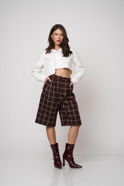 מכנסי ברמודה לונה - כחול