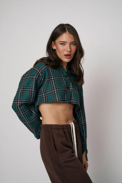 חולצת מוניק  - חרדל