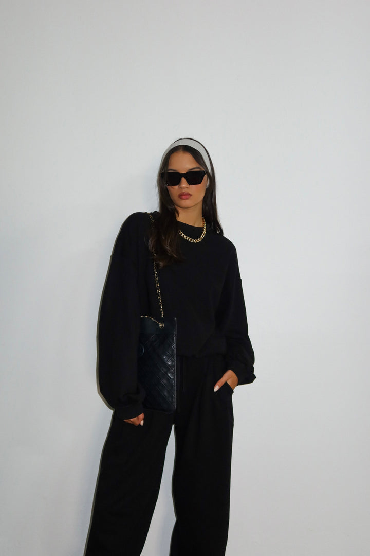 חולצת פררה-שחור