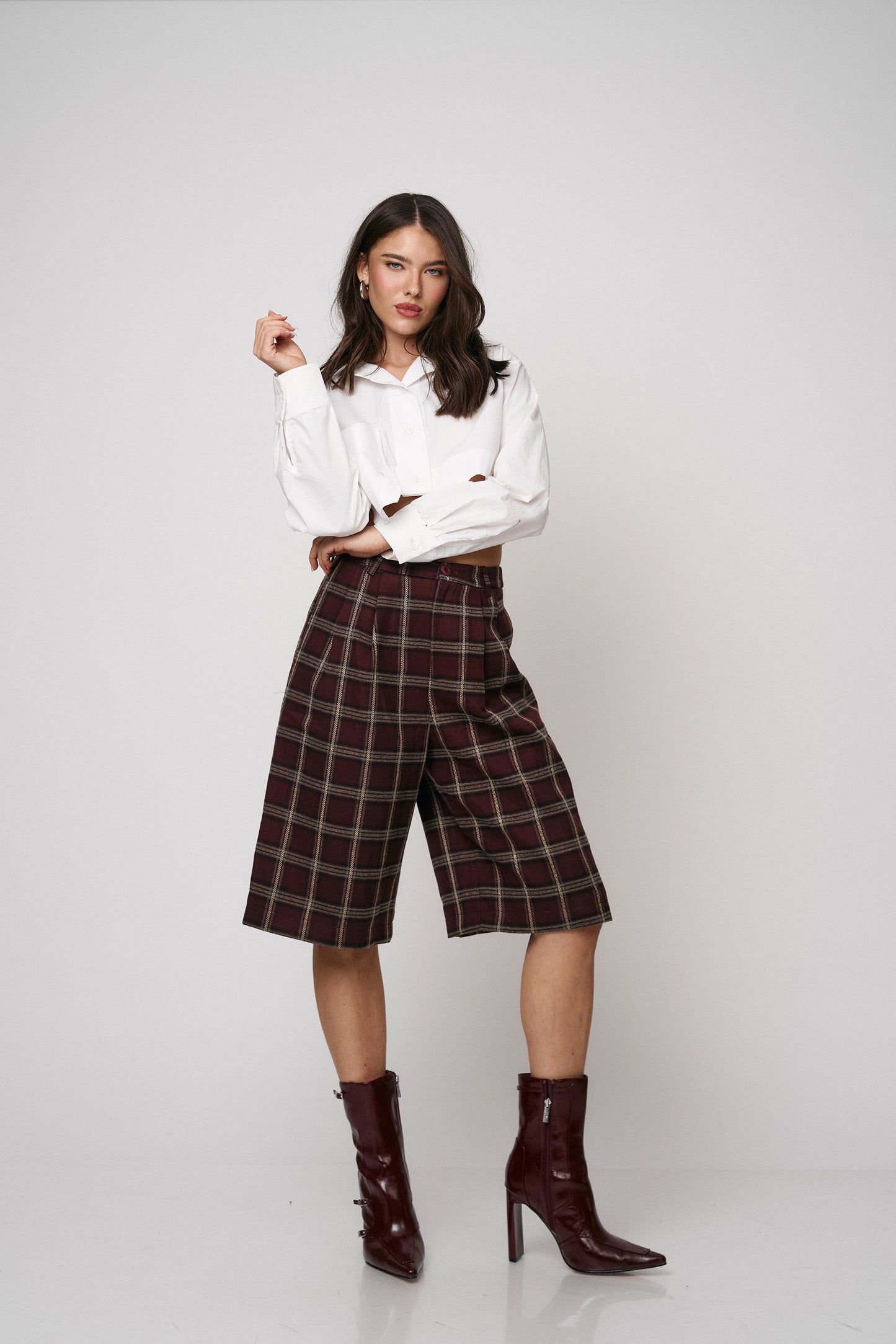 מכנסי ברמודה לונה - כחול