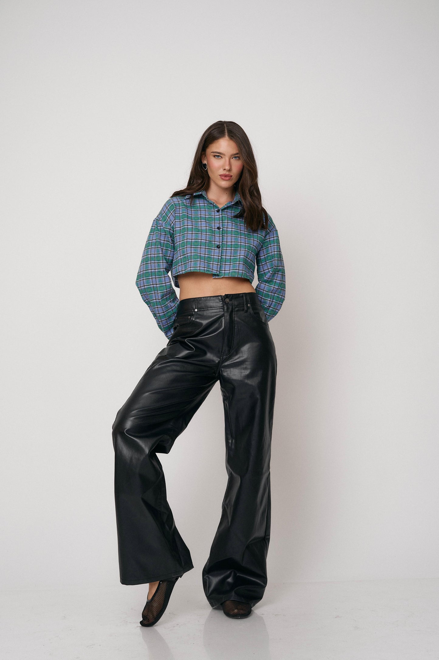 חולצת מוניק  - חרדל