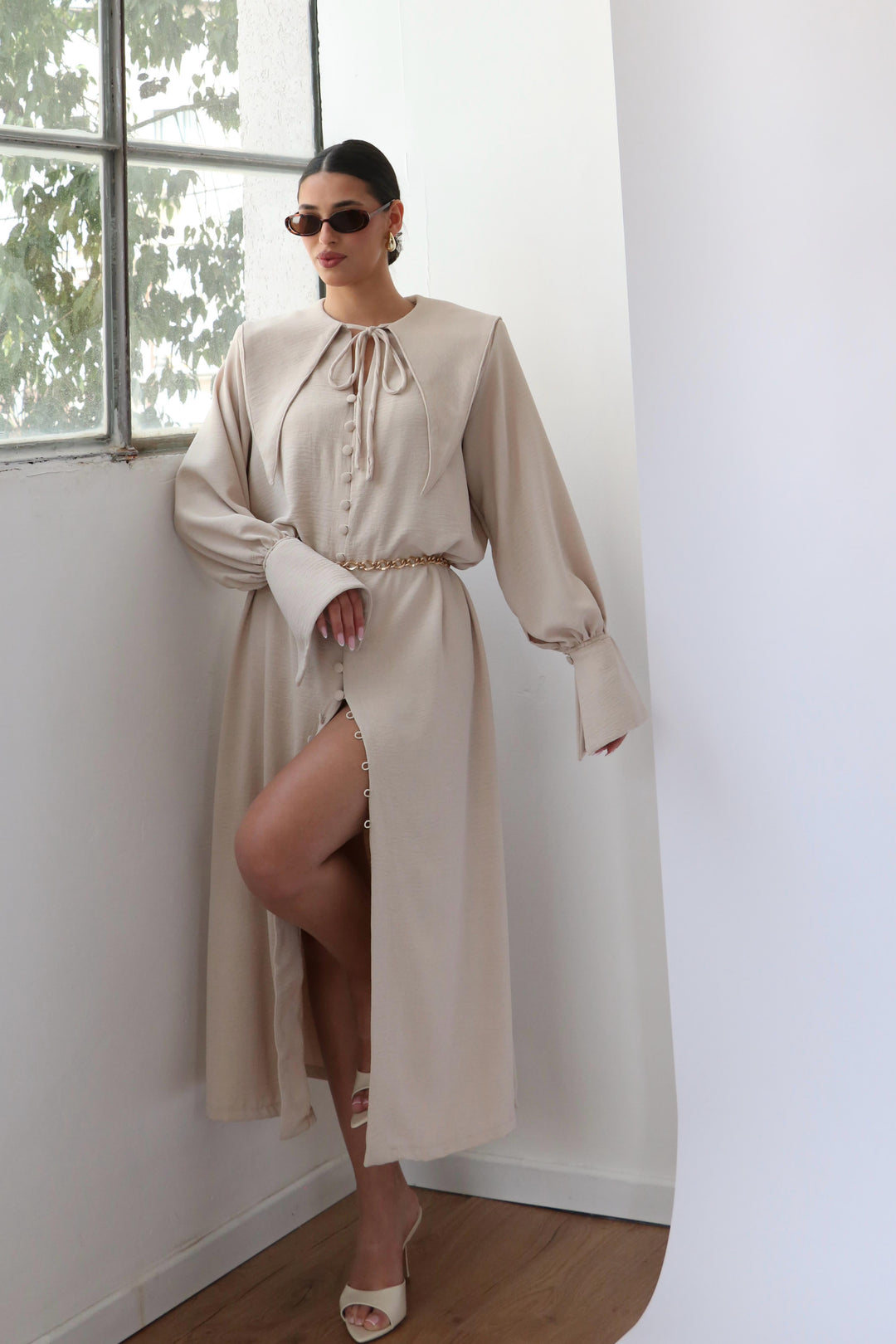 שמלת נילה - ורוד