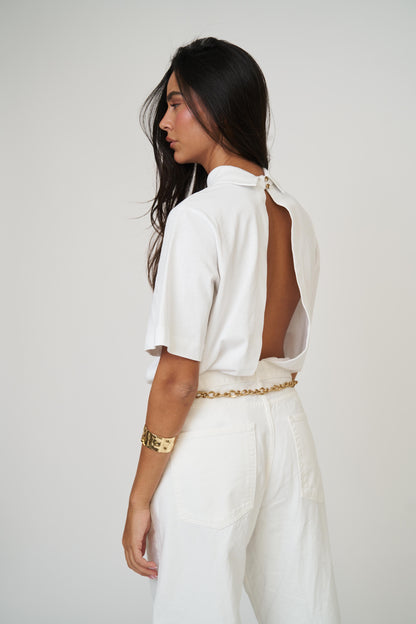 חולצת קורן - לבן