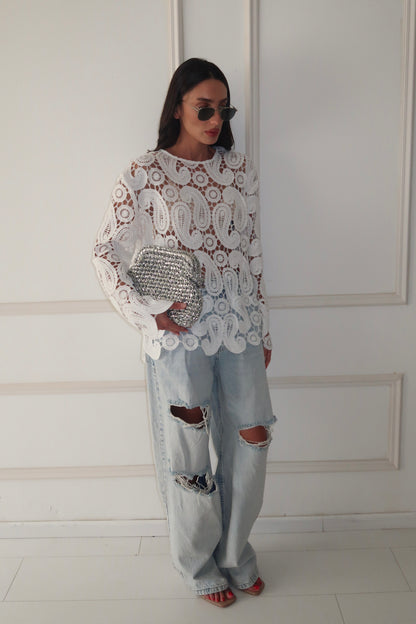 חולצת לייס EXCLUSIVE