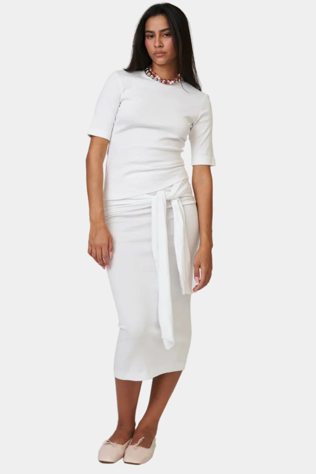 חליפת קטי - לבן