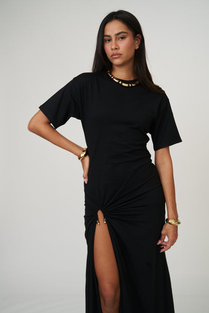 שמלת איימי - שחור