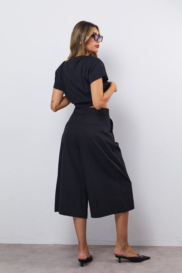 מכנסי ליאי - שחור