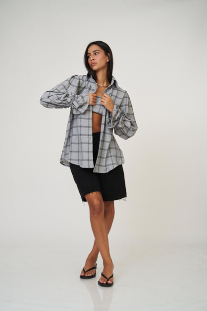 מכופתרת אניטה - אדום