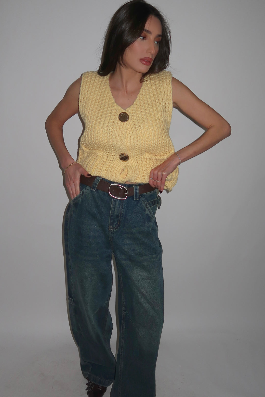 וסט שחף - סגול