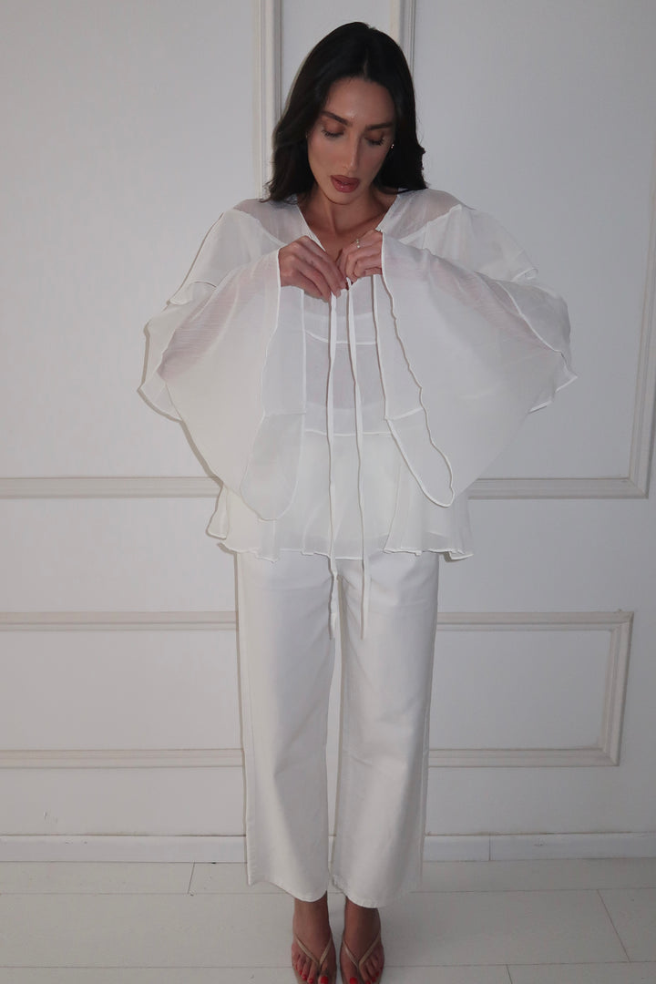 מכנסי גינס וויט