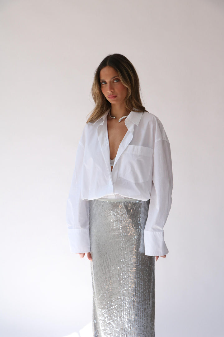 חצאית פייטו -שחור