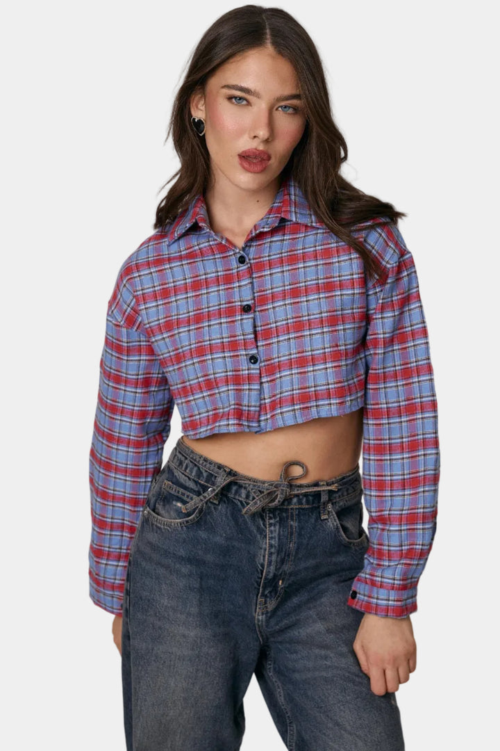 חולצת מוניק  - סגול