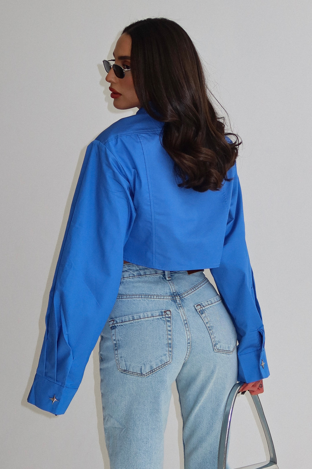 חולצת אנימה - כחול