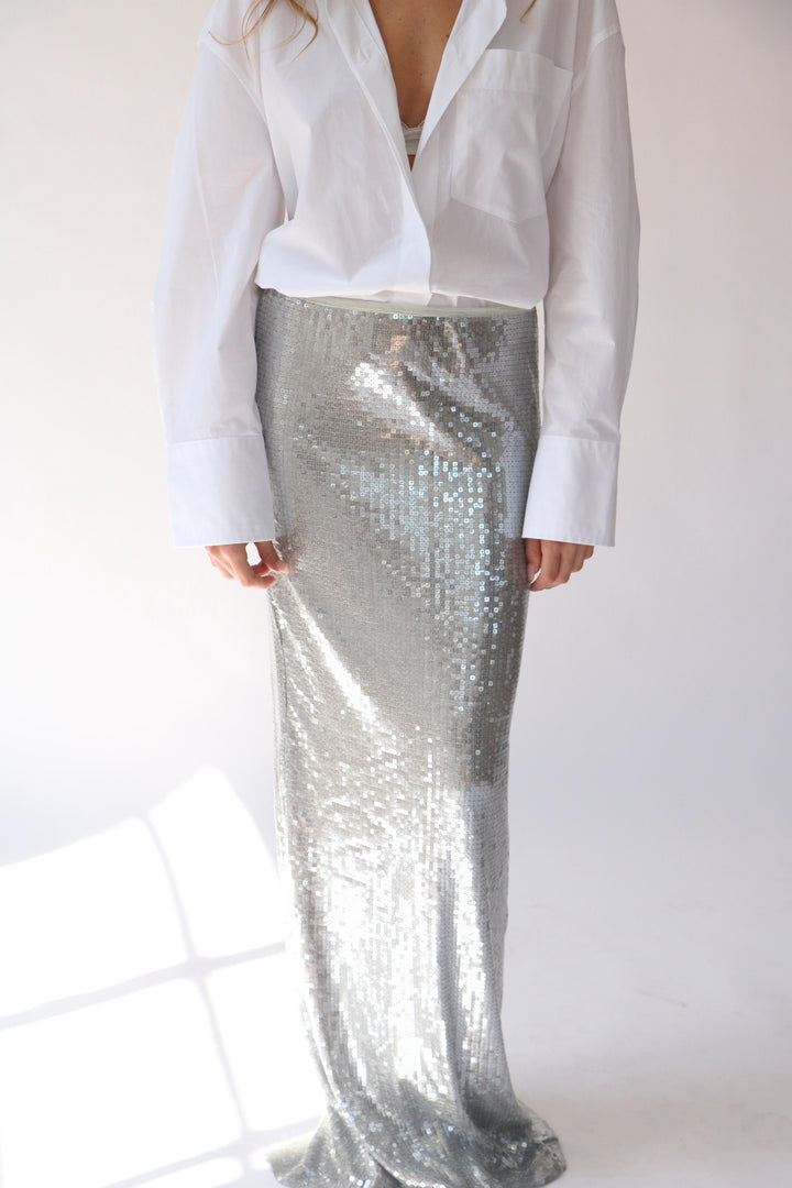 חצאית פייטו -שחור