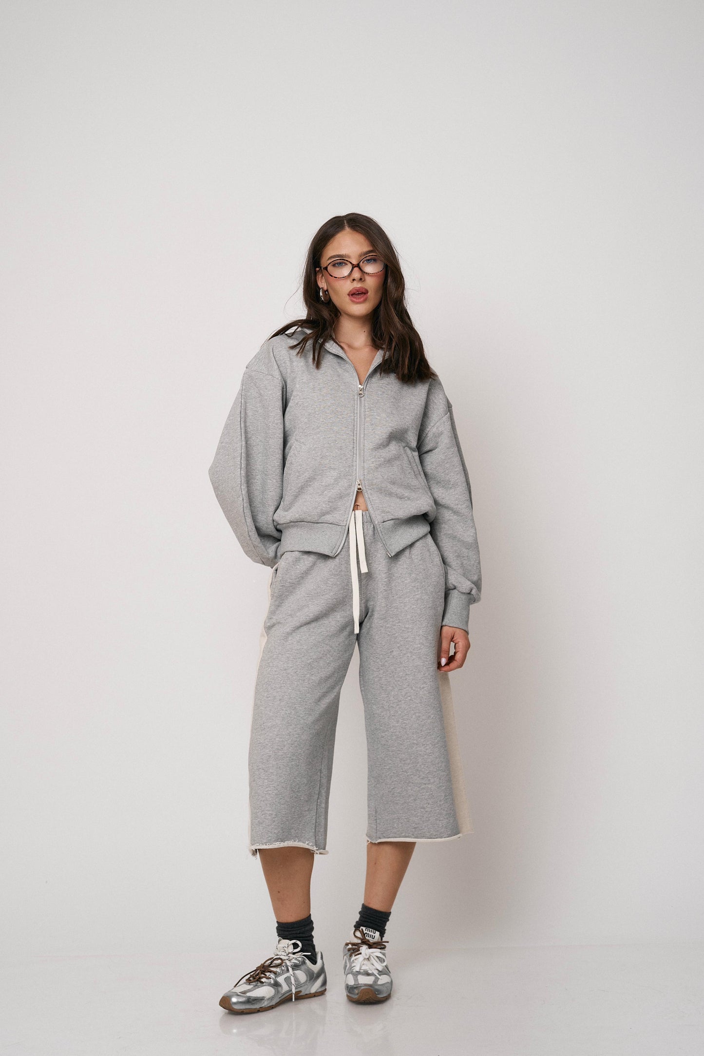 חליפת לוריאן - אפור