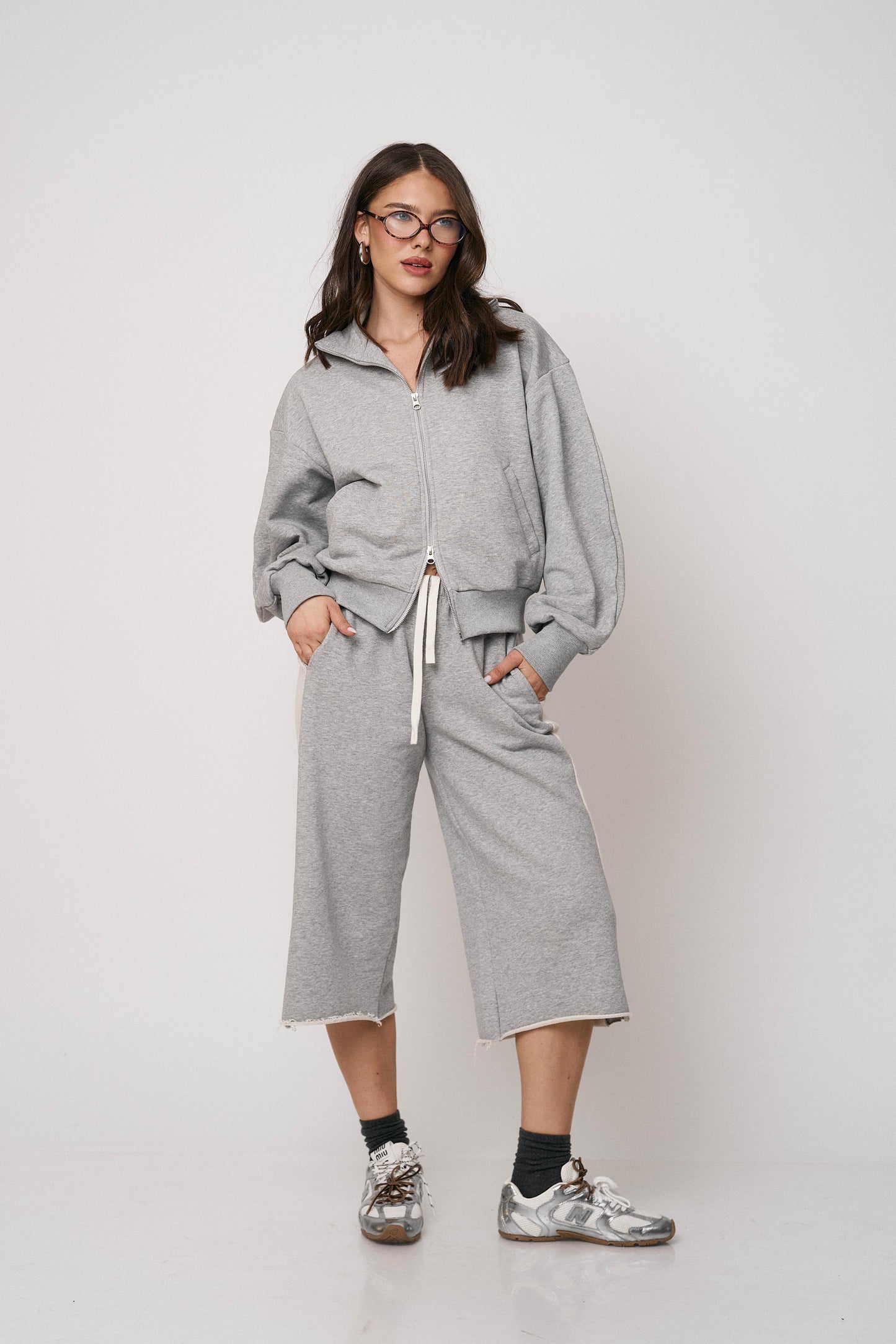 חליפת לוריאן - אפור