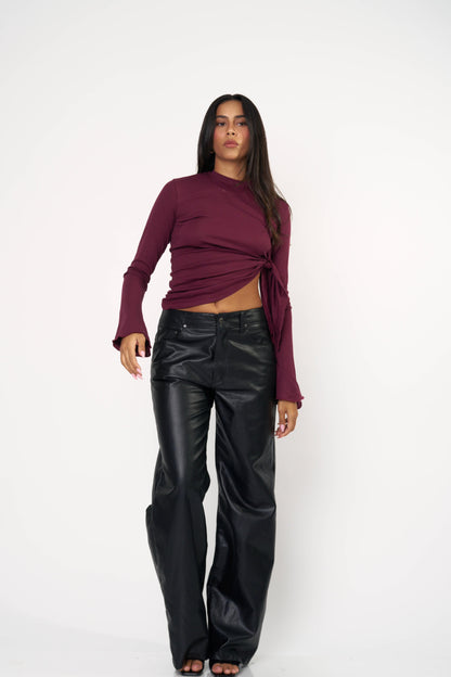 חולצת ארבל - שחור