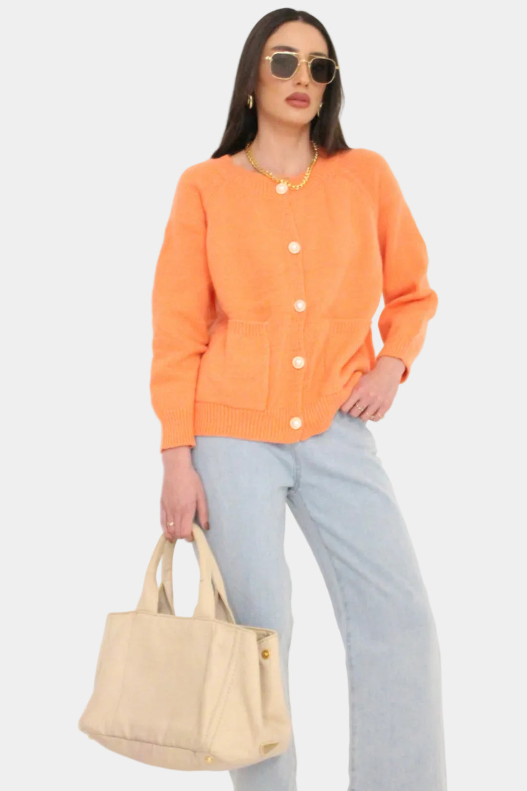 סוודר יוהן - אפרסק