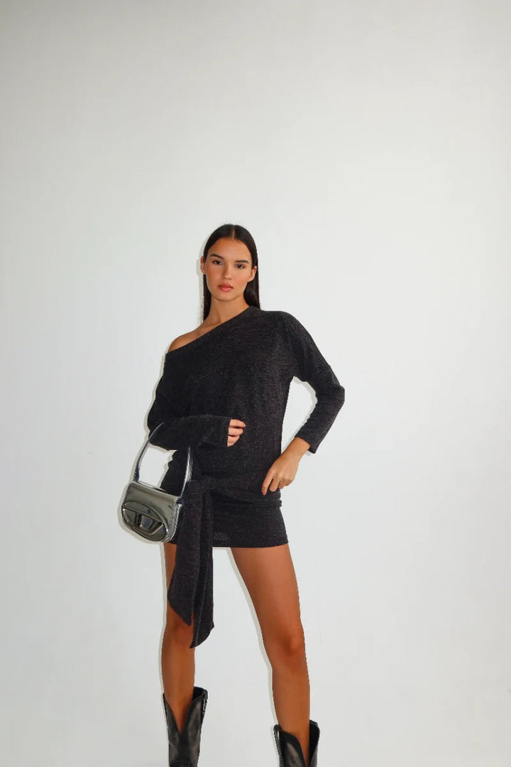 שמלת סטפנו-אפור