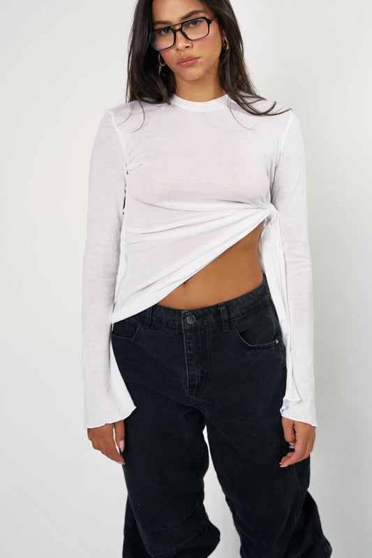 חולצת ארבל - לבן