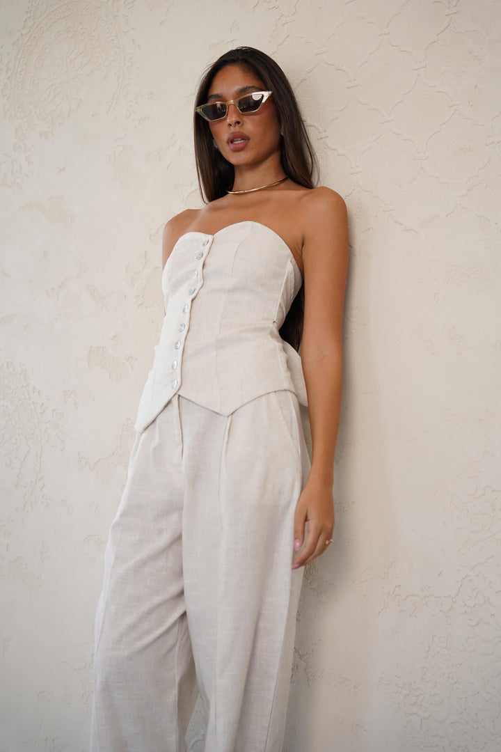 ⁨⁨חליפת טופ מחוך גליה - ניוד