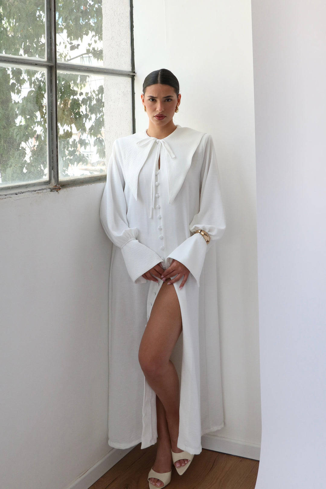 שמלת נילה - ורוד