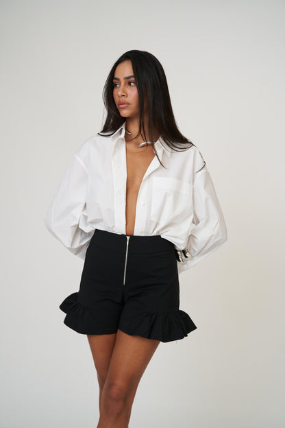 מכנסי סנדי - לבן