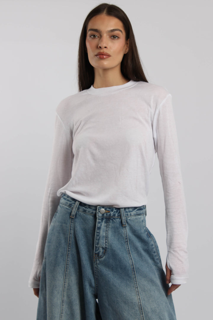 חולצת מאיה - לבן