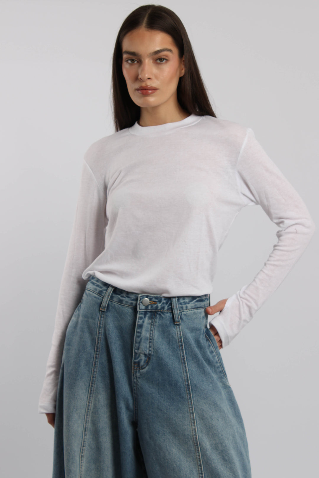 חולצת מאיה - לבן