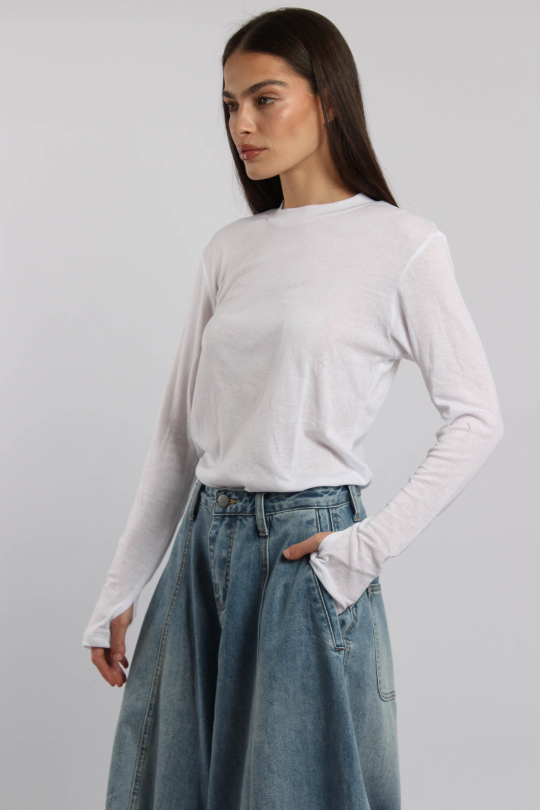 חולצת מאיה - לבן