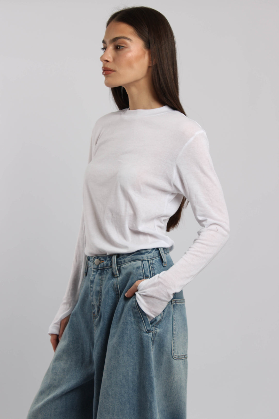 חולצת מאיה - לבן