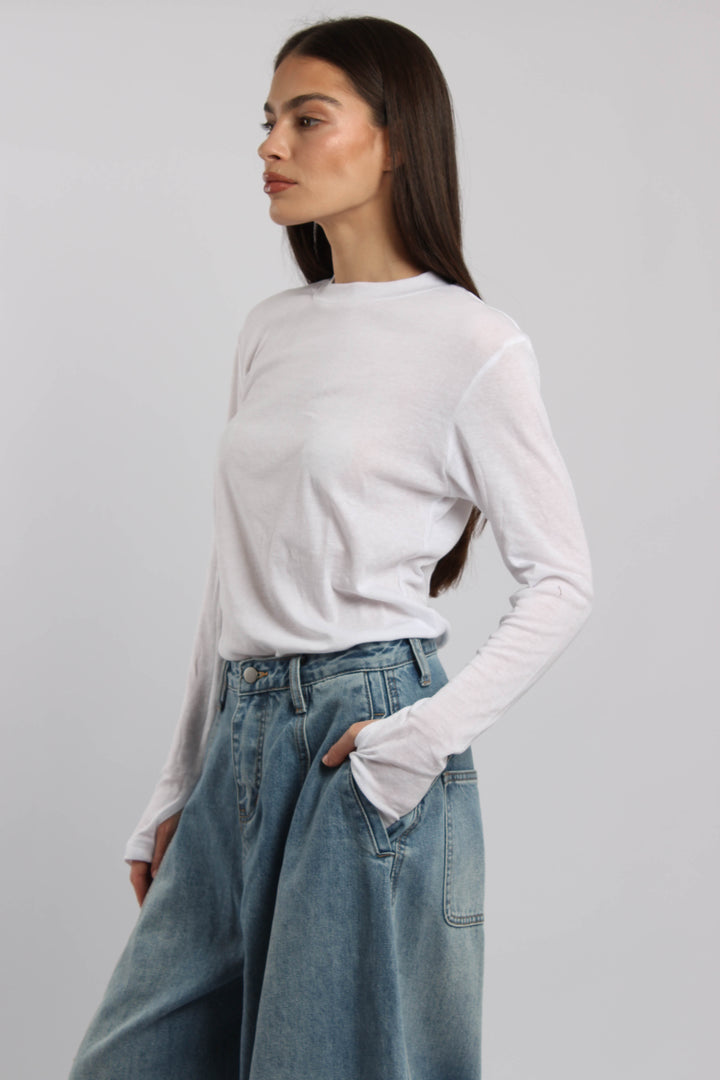 חולצת מאיה - לבן