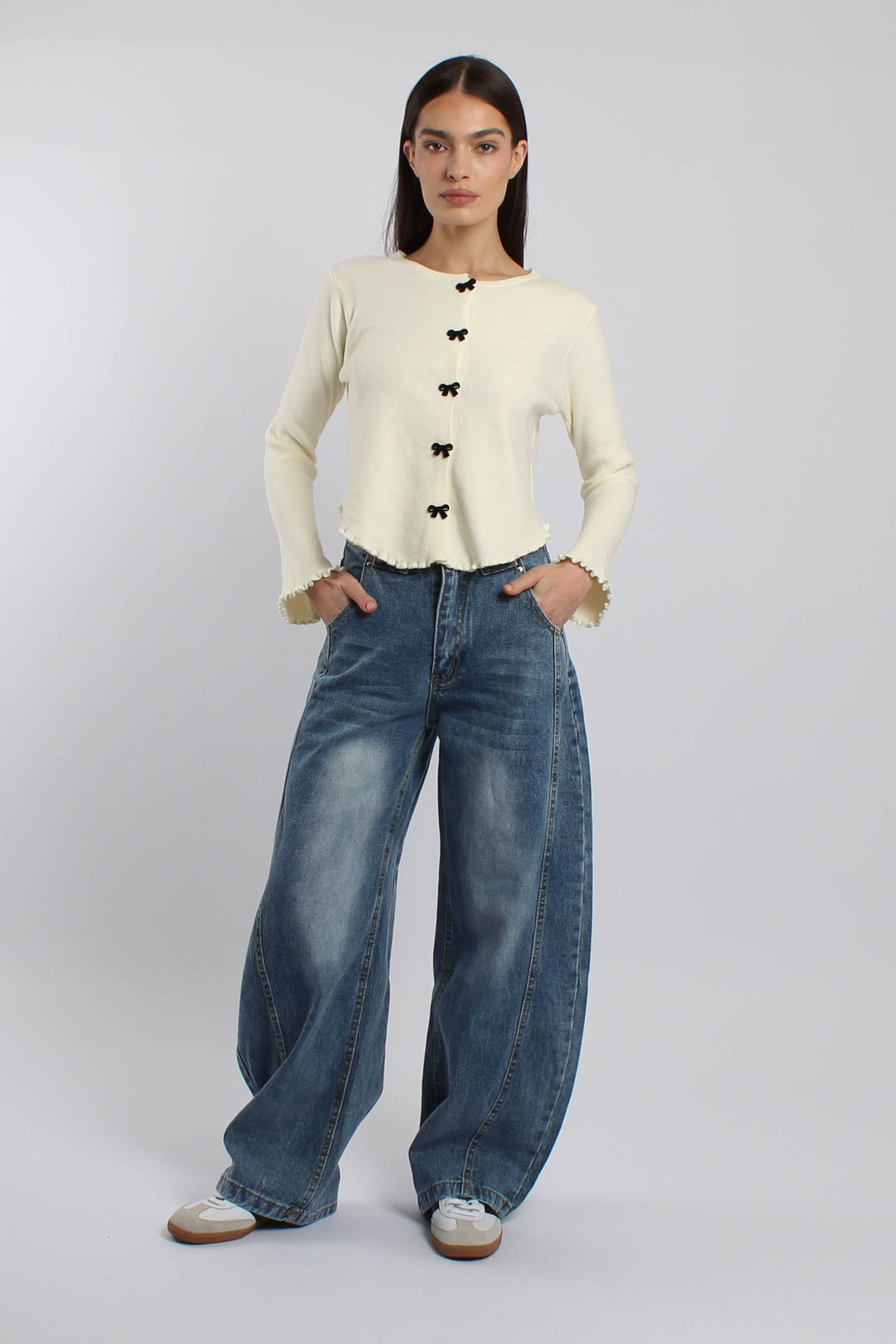 סריג פפי - שמנת