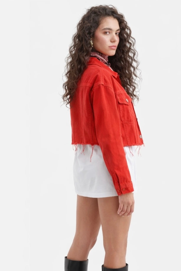 גקט גינס אדום